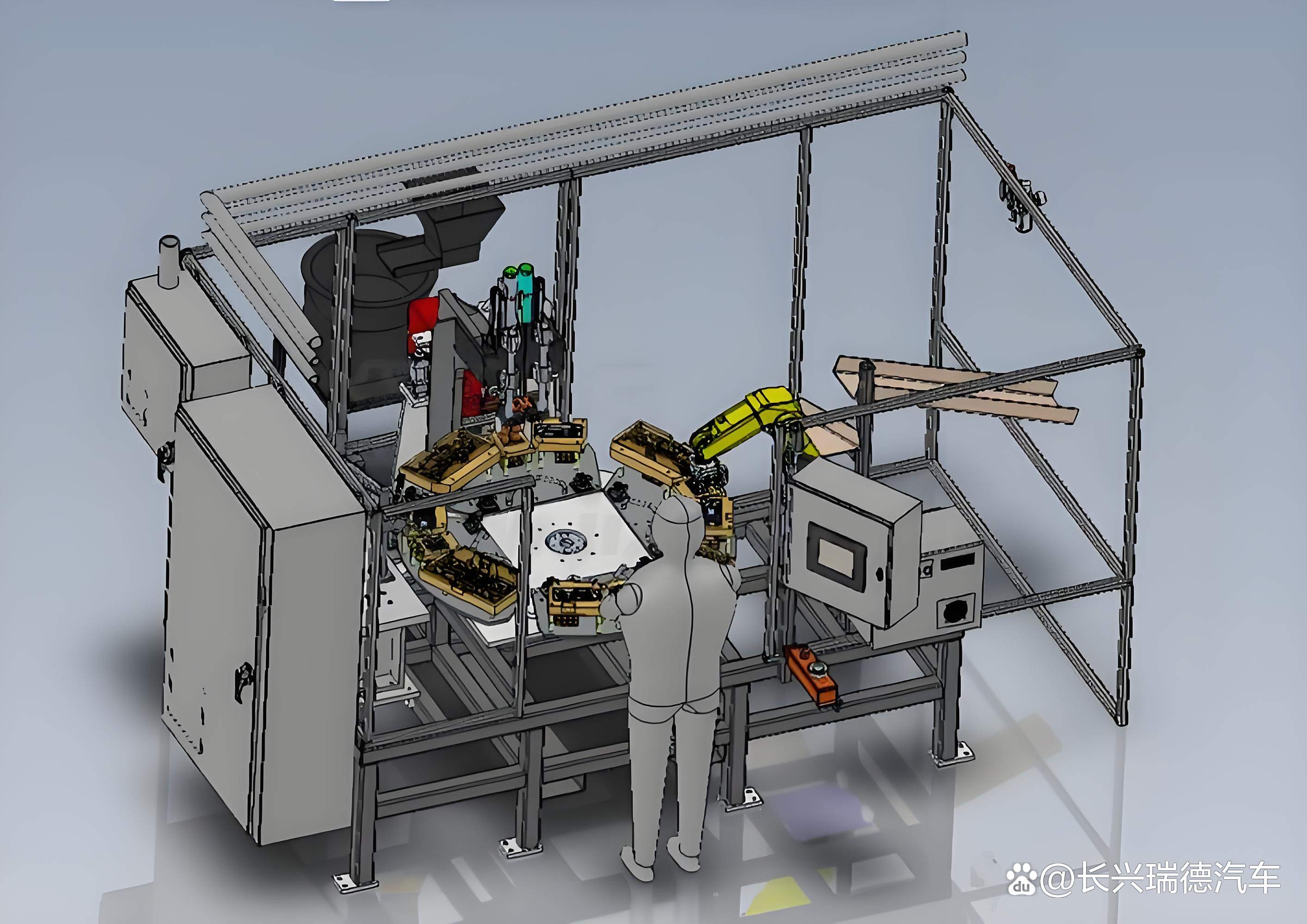 苏州瑞德汽车三维数字化孪生工厂与自动化技术改造 3D打印服务的创新开发